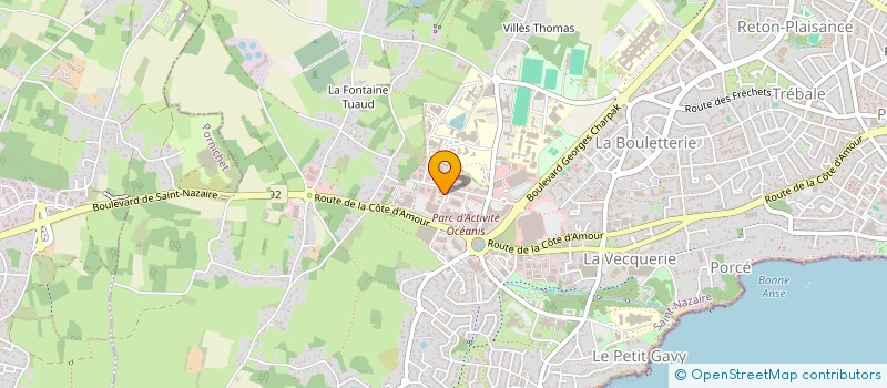 localisation de l'entreprise BLUEHORIZON PROJECTS à SAINT-NAZAIRE