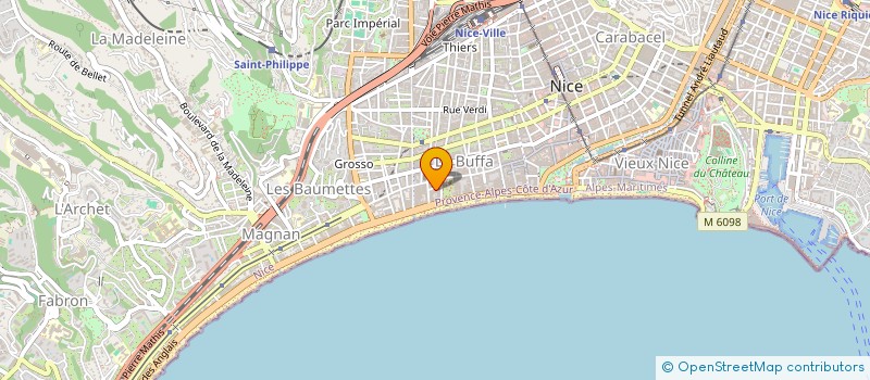 localisation de l'entreprise BLUEKEM PROCESS à NICE