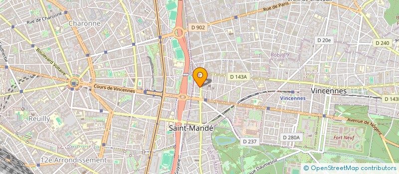 localisation de l'entreprise BLUELIGHT ADVISORY à SAINT-MANDE