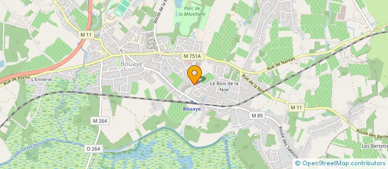 localisation de l'entreprise BLUELINE DATA  BOUAYE