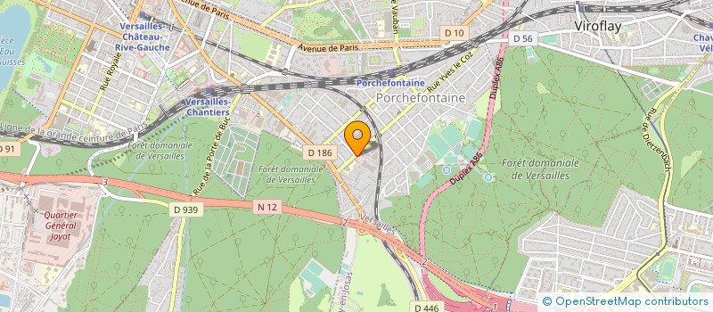 localisation de l'entreprise BLUELINEA  VERSAILLES