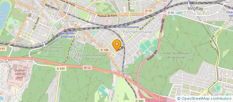 localisation de l'entreprise BLUELINEA SERVICES à VERSAILLES