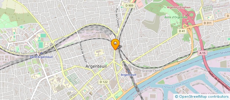 localisation de l'entreprise BLUEMEYSUN  ARGENTEUIL