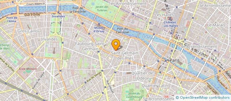 localisation de l'entreprise BLUEMIND PARTNERS à VERSAILLES