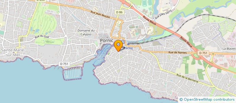localisation de l'entreprise BLUEMING ADVISORY à PORNIC
