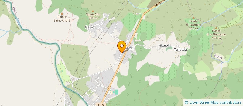 localisation de l'entreprise BLUENAUTIC  LECCI