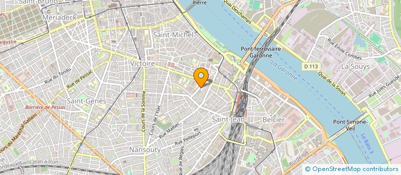 localisation de l'entreprise BLUENODE PRODUCTION  BORDEAUX