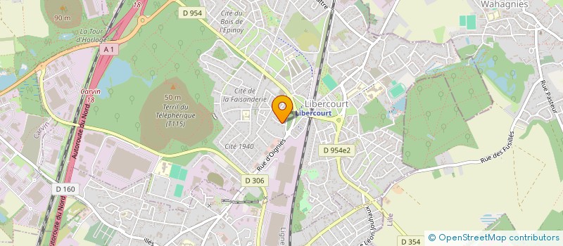 localisation de l'entreprise BLUEPIPE  PONT-A-MARCQ