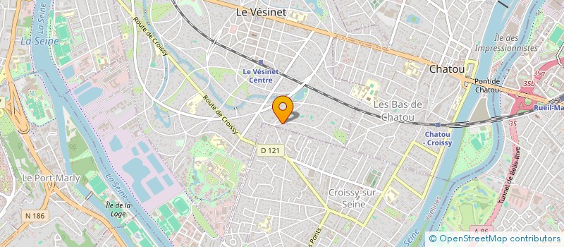 localisation de l'entreprise BLUEPRINT  LE VESINET