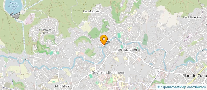 localisation de l'entreprise BLUEPROJECT COMPAGNIE  MARSEILLE