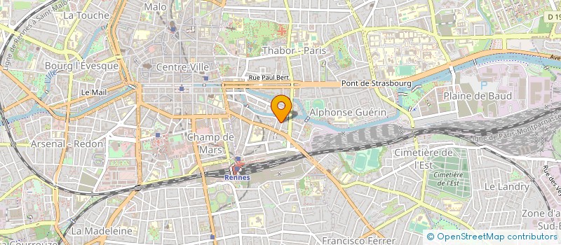 localisation de l'entreprise BLUERIG CONSULTING à RENNES