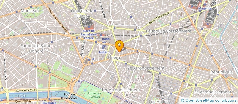 localisation de l'entreprise BLUES à PARIS