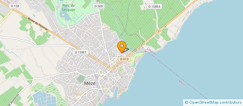localisation de l'entreprise BLUES CALYPSO  MEZE
