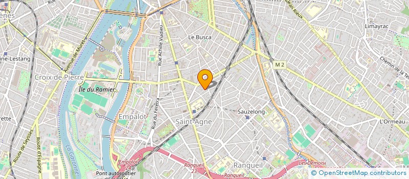 localisation de l'entreprise BLUES VF  TOULOUSE