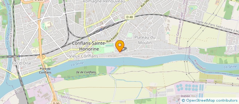 localisation de l'entreprise BLUESEC  CONFLANS-SAINTE-HONORINE