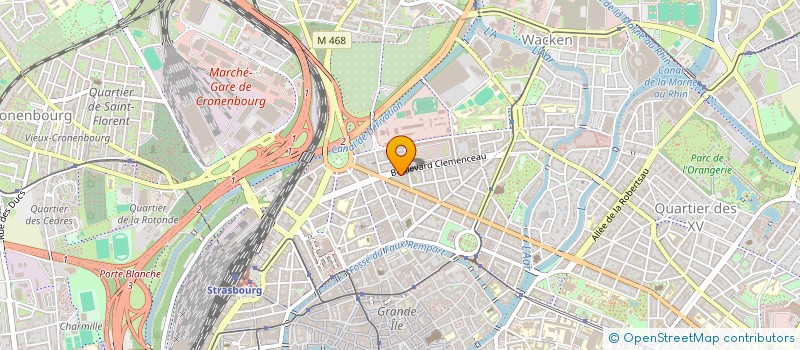 localisation de l'entreprise BLUESGANG à STRASBOURG