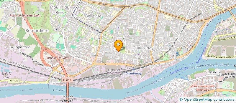 localisation de l'entreprise BLUESKY INNOVATION à NANTES