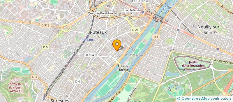 localisation de l'entreprise BLUESOUND à PUTEAUX