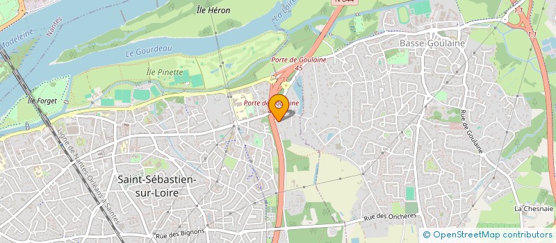 localisation de l'entreprise BLUESY TRIP  SAINT-SEBASTIEN-SUR-LOIRE