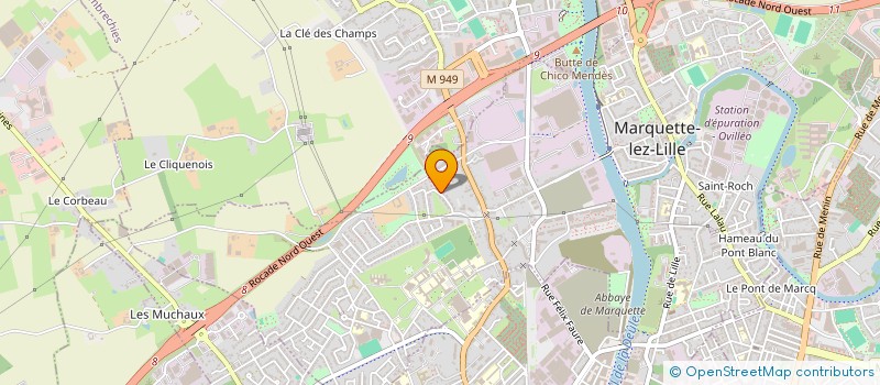 localisation de l'entreprise BLUETEAM MENTORS  MARQUETTE-LEZ-LILLE