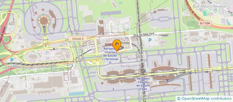 localisation de l'entreprise BLUETEAM XIV  TREMBLAY-EN-FRANCE