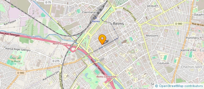 localisation de l'entreprise BLUETIT CONSEIL  REIMS