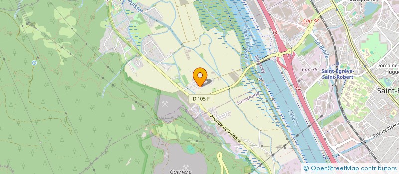 localisation de l'entreprise BLUETWIN  MEYLAN