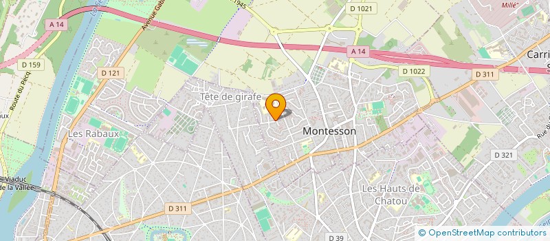 localisation de l'entreprise BLUEVOLT TECHNOLOGY  MONTESSON