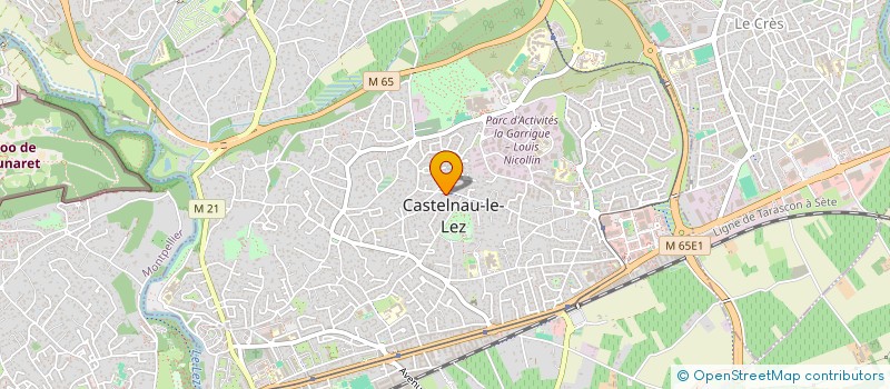 localisation de l'entreprise BLUEVOLTA à CASTELNAU-LE-LEZ