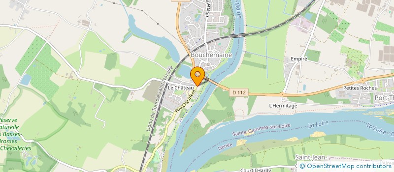 localisation de l'entreprise BLUEWAVE  BOUCHEMAINE