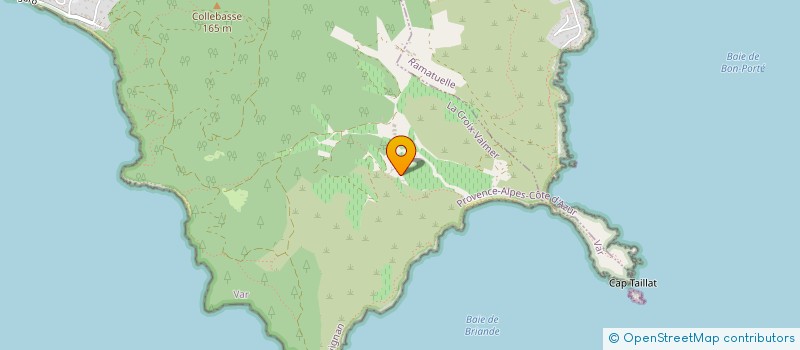 localisation de l'entreprise BLUEYES  LA CROIX-VALMER