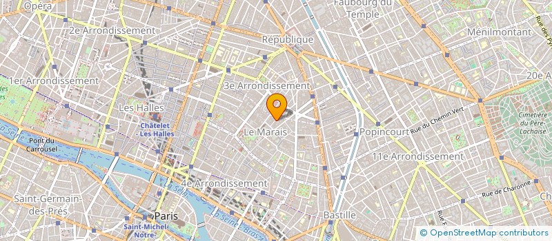 localisation de l'entreprise BLUM-REDON IMMOBILIER  PARIS