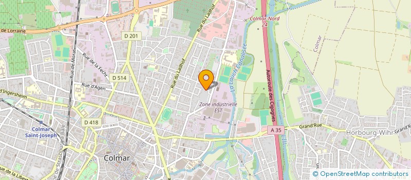 localisation de l'entreprise BLUM STAUB IMMOBILIER  NIEDERHERGHEIM