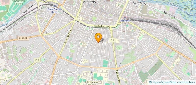 localisation de l'entreprise BLUME à AMIENS