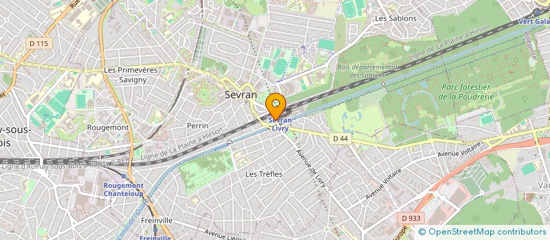 localisation de l'entreprise BLUMEN à SEVRAN