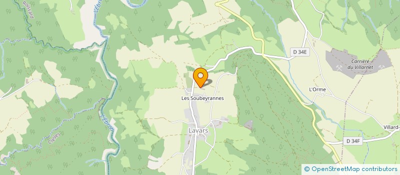 localisation de l'entreprise BLUMET FYP  LAVARS