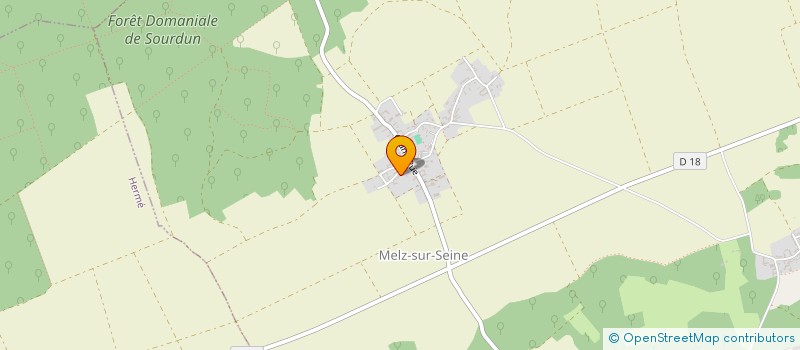 localisation de l'entreprise BLUNAY LIMOUSINES à MELZ-SUR-SEINE