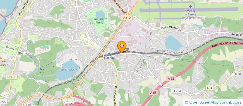 localisation de l'entreprise BLUNT CONCEPT à BIARRITZ