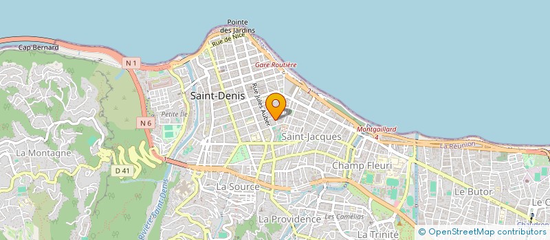 localisation de l'entreprise BLUQAS à SAINT-DENIS