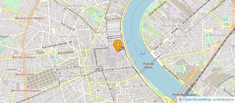 localisation de l'entreprise BLUSH-IN à BORDEAUX