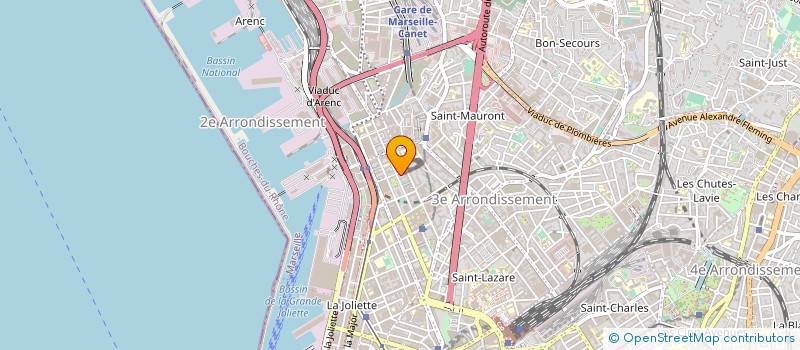 localisation de l'entreprise BLUSH MY JOY  MARSEILLE