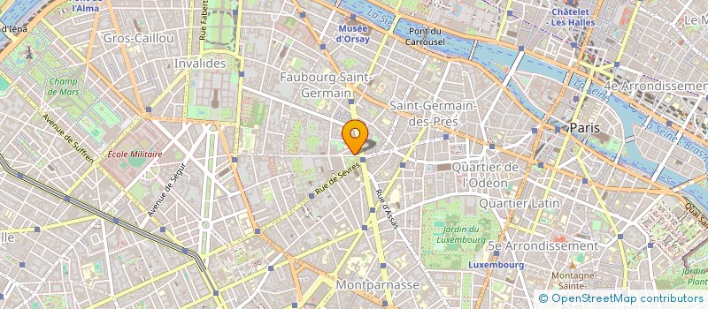 localisation de l'entreprise BLUSKY-INVEST  PARIS