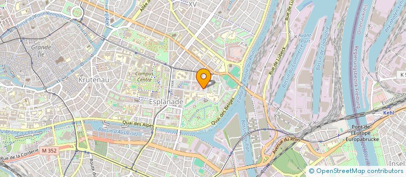 localisation de l'entreprise BLUVIE GRP à STRASBOURG