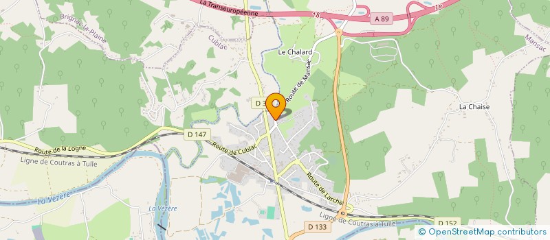 localisation de l'entreprise BLUXT  MANSAC