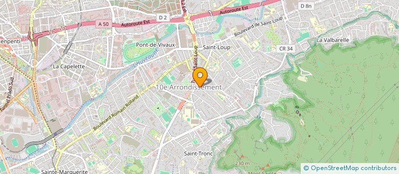 localisation de l'entreprise BLUZ à MARSEILLE