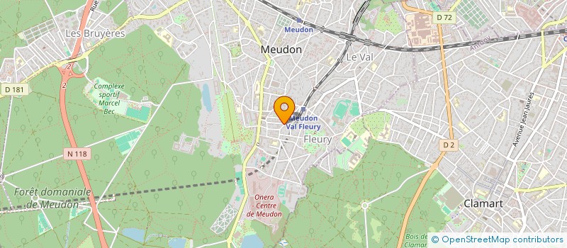 localisation de l'entreprise BLV CONSEIL  MEUDON