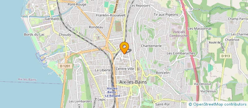 localisation de l'entreprise BLVCK.STUDIO  AIX-LES-BAINS