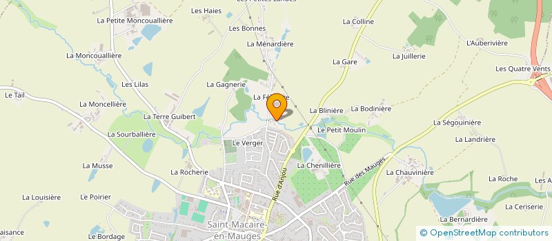 localisation de l'entreprise BLVM RENOVATION à SEVREMOINE