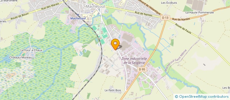 localisation de l'entreprise BLVR & CO  MACHECOUL-SAINT-MEME