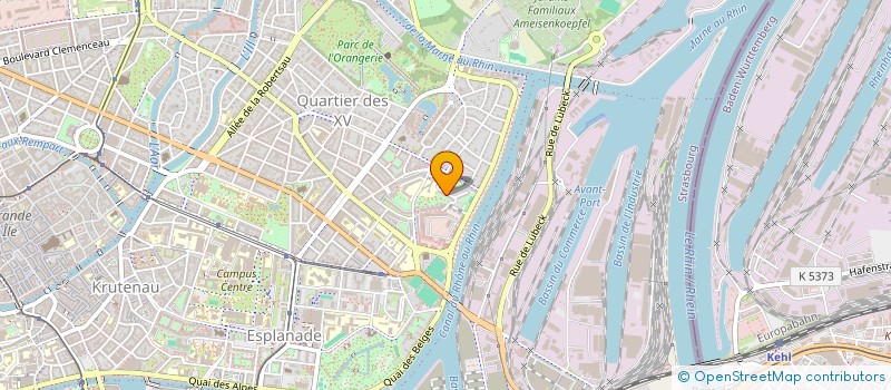 localisation de l'entreprise BLX CONSEIL  STRASBOURG